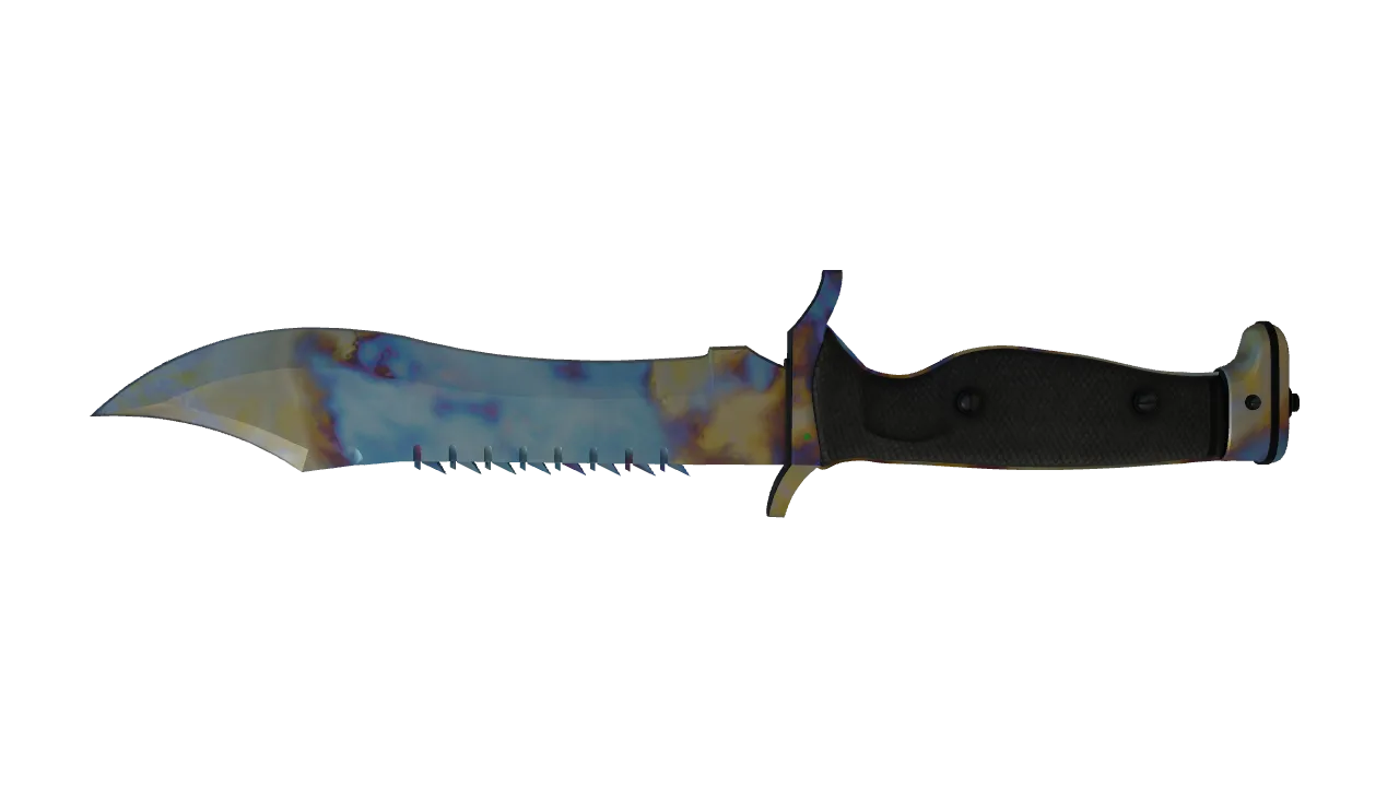 Bowie Knife | Case Hardened seed #27, back
