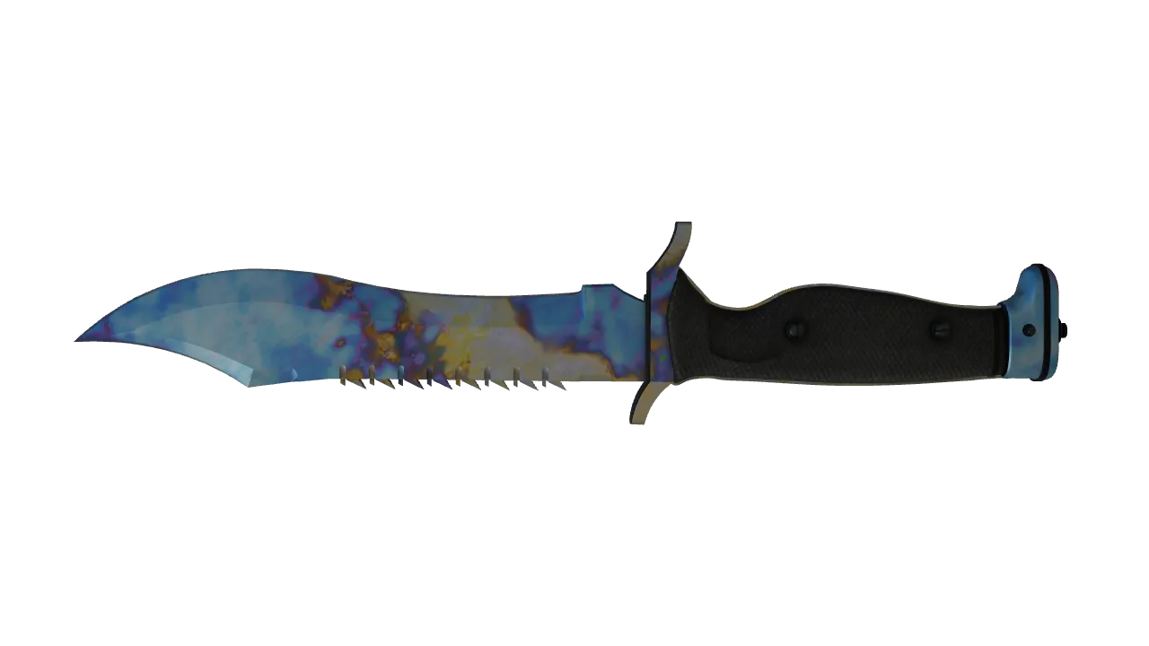 Bowie Knife | Case Hardened seed #282, back