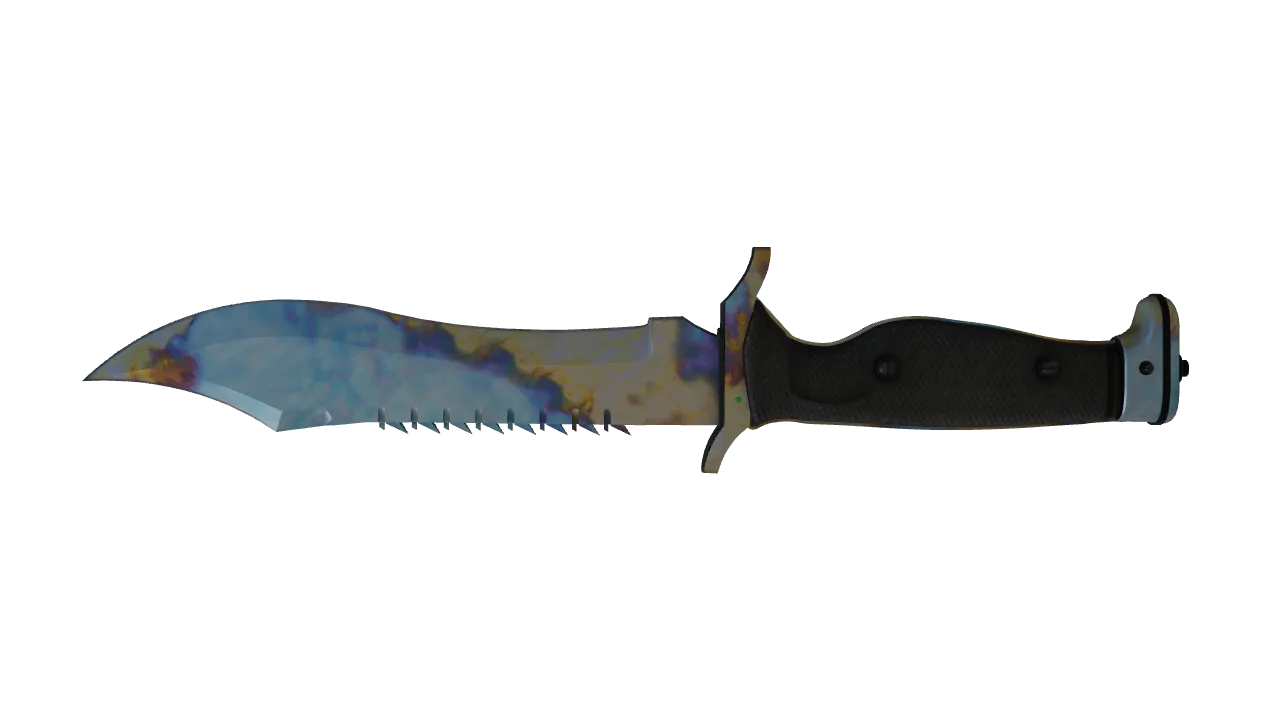 Bowie Knife | Case Hardened seed #283, back