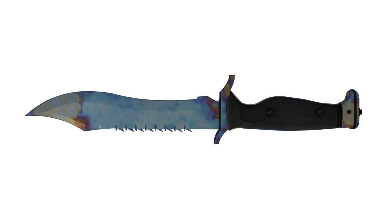 Bowie Knife | Case Hardened seed #29, back