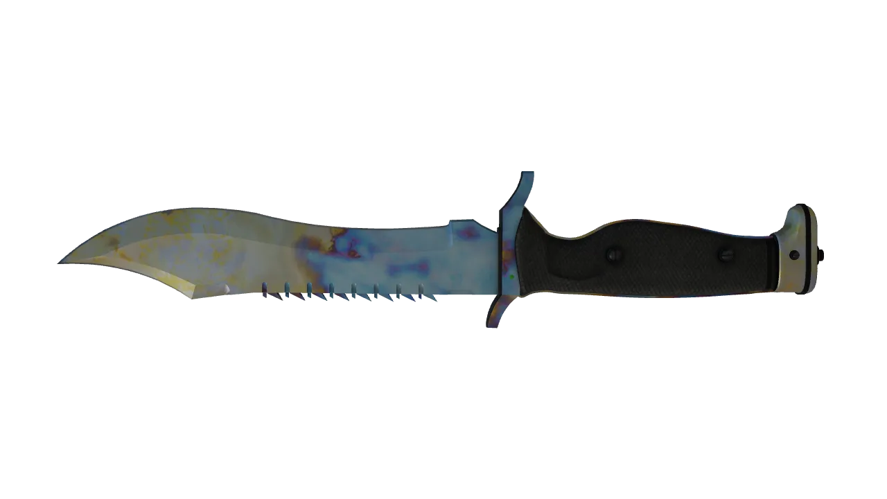Bowie Knife | Case Hardened seed #309, back