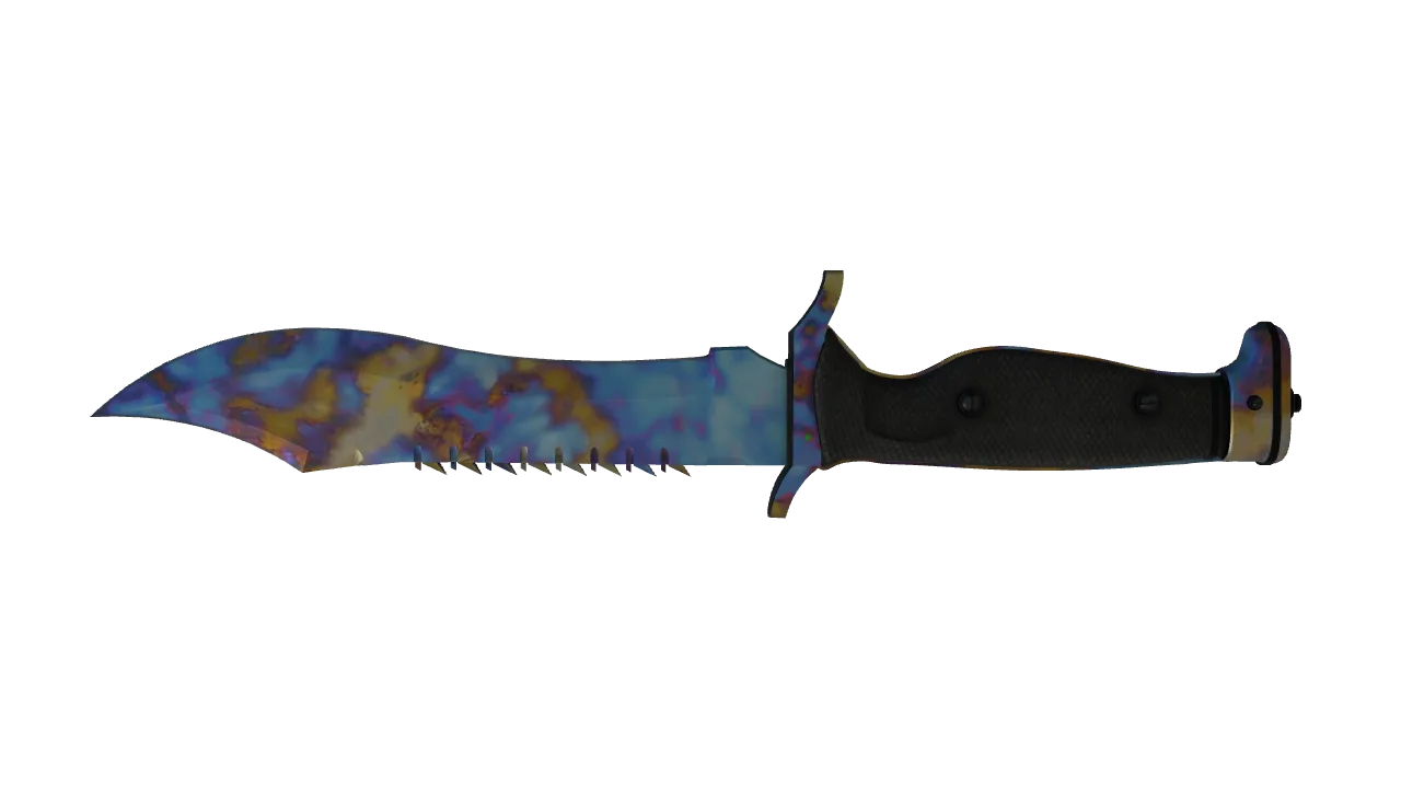 Bowie Knife | Case Hardened seed #314, back
