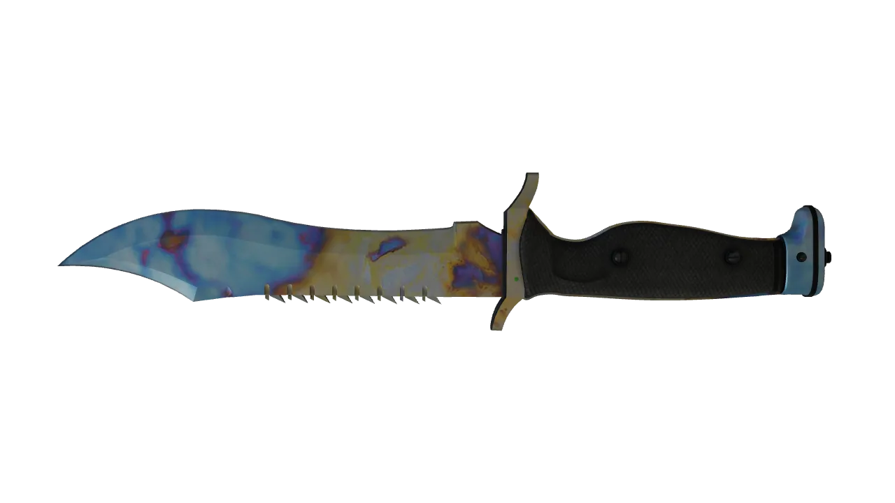 Bowie Knife | Case Hardened seed #322, back