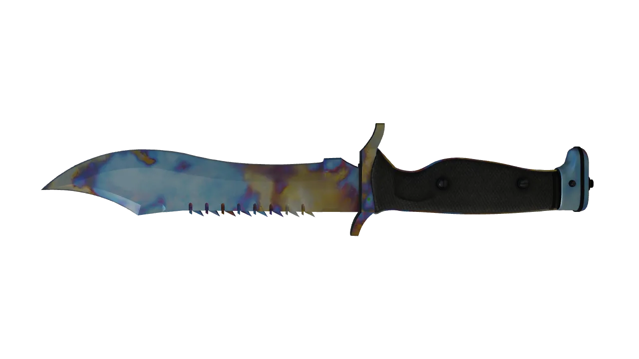 Bowie Knife | Case Hardened seed #335, back