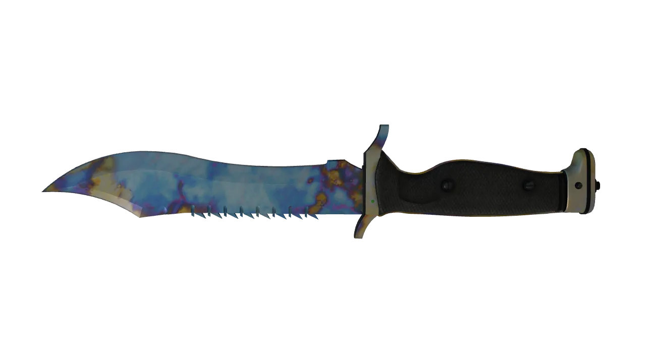 Bowie Knife | Case Hardened seed #358, back
