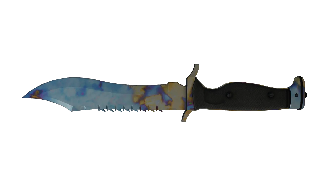 Bowie Knife | Case Hardened seed #371, back