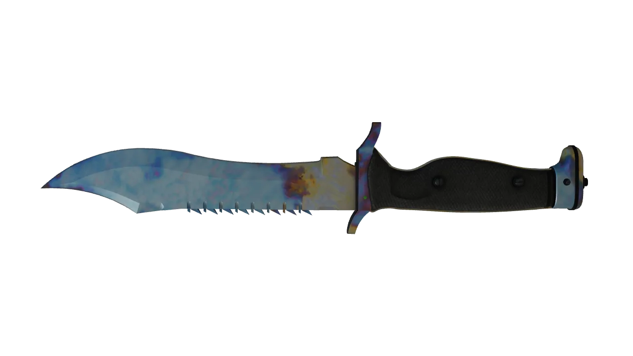 Bowie Knife | Case Hardened seed #398, back
