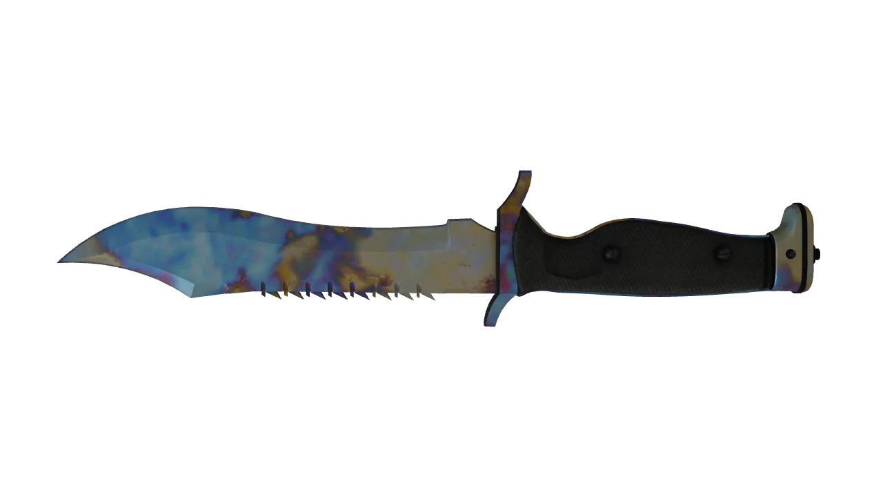 Bowie Knife | Case Hardened seed #401, back
