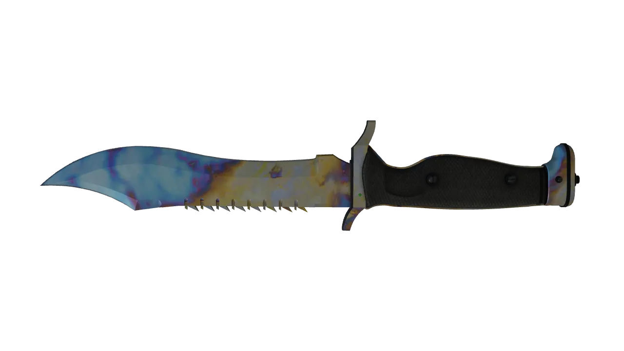 Bowie Knife | Case Hardened seed #420, back