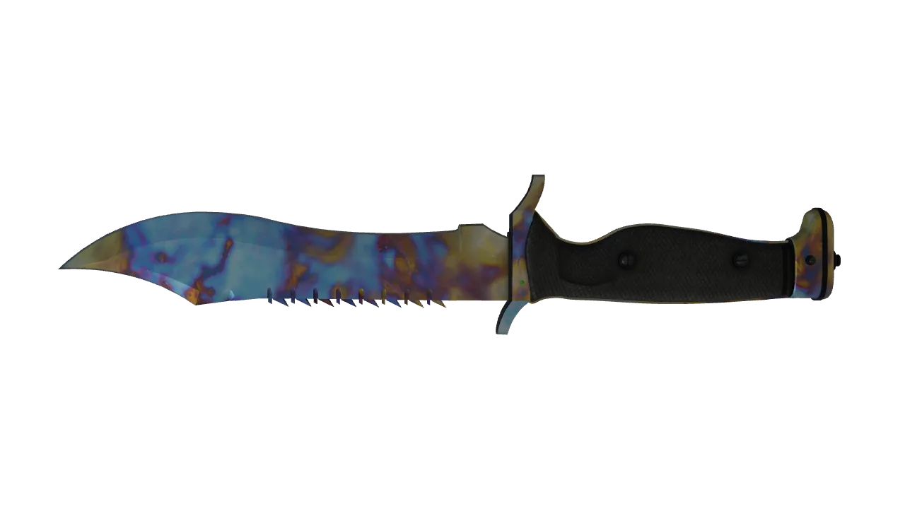 Bowie Knife | Case Hardened seed #460, back