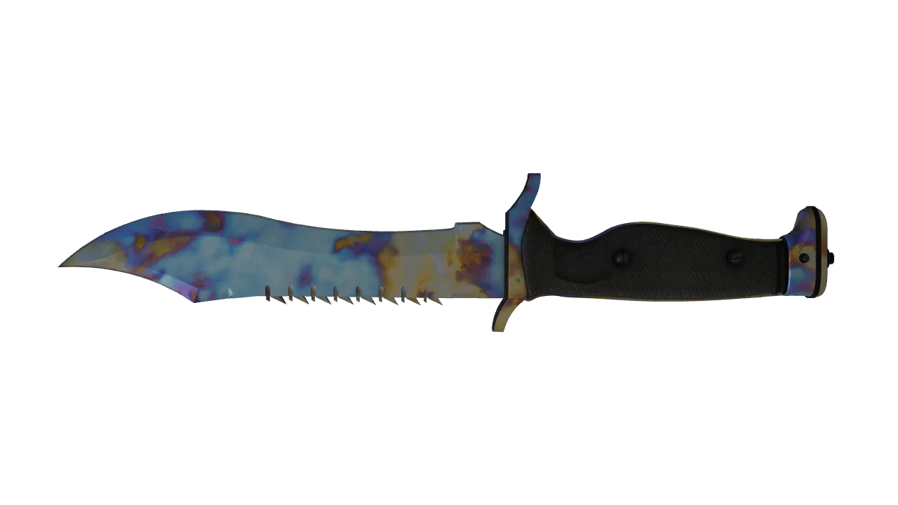 Bowie Knife | Case Hardened seed #466, back
