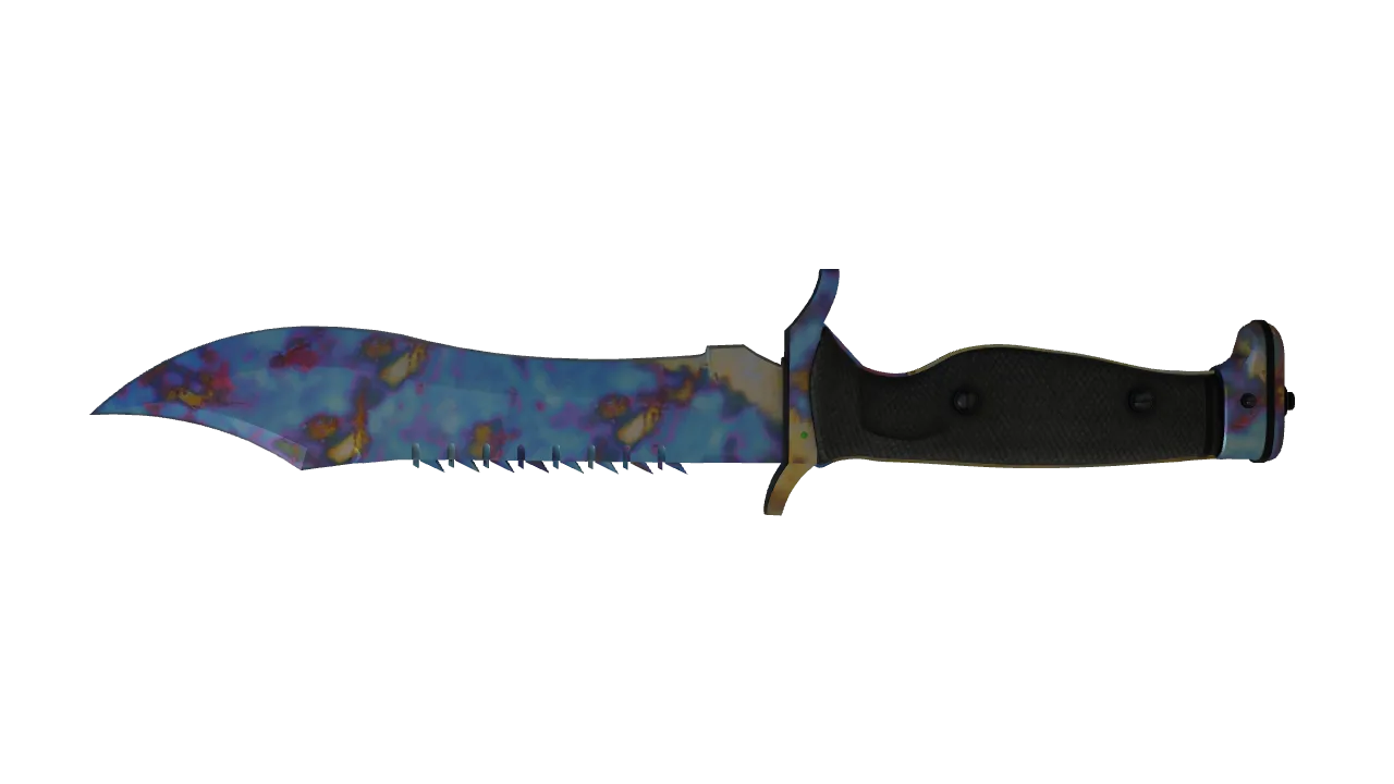 Bowie Knife | Case Hardened seed #478, back