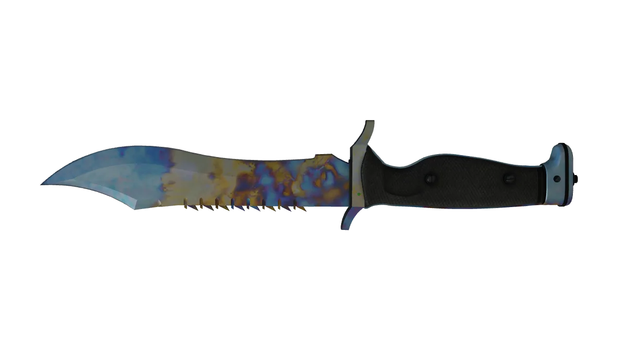 Bowie Knife | Case Hardened seed #507, back