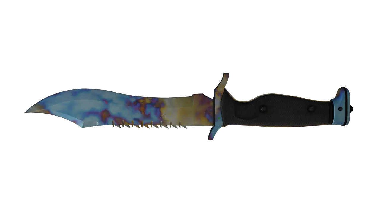 Bowie Knife | Case Hardened seed #515, back