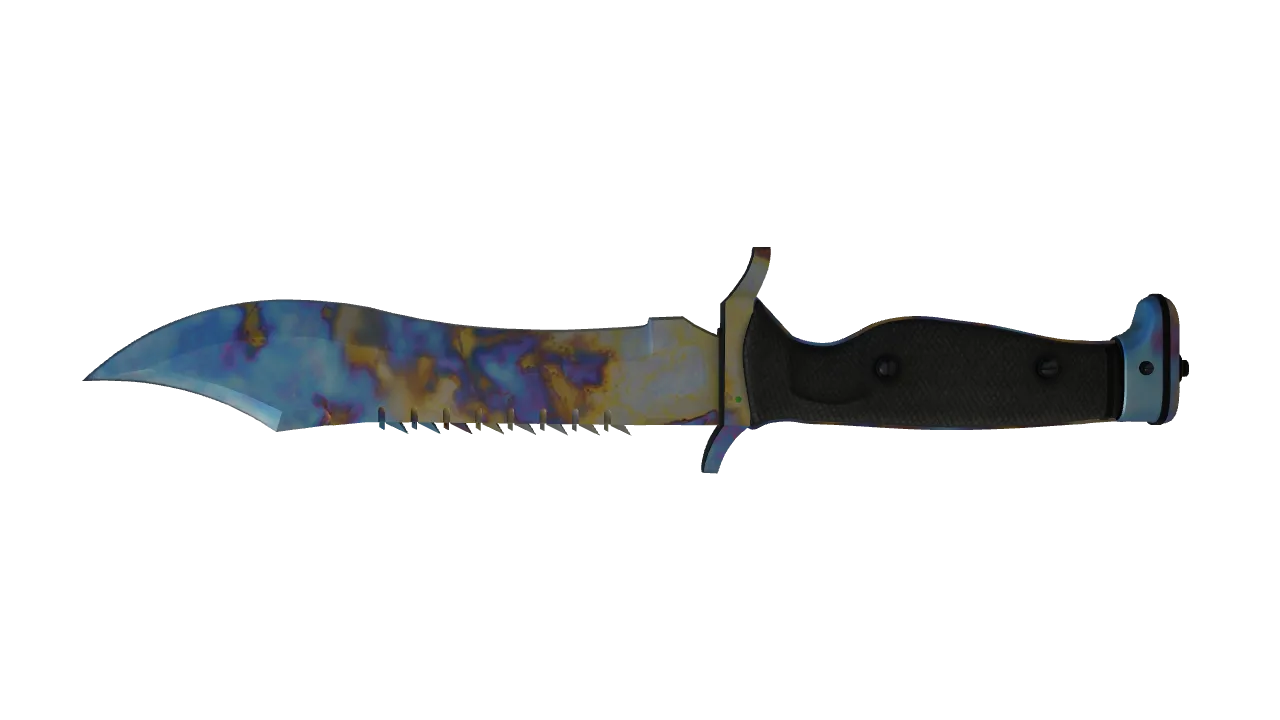 Bowie Knife | Case Hardened seed #522, back