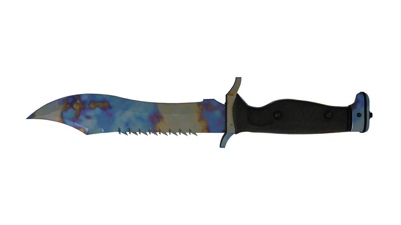 Bowie Knife | Case Hardened seed #547, back