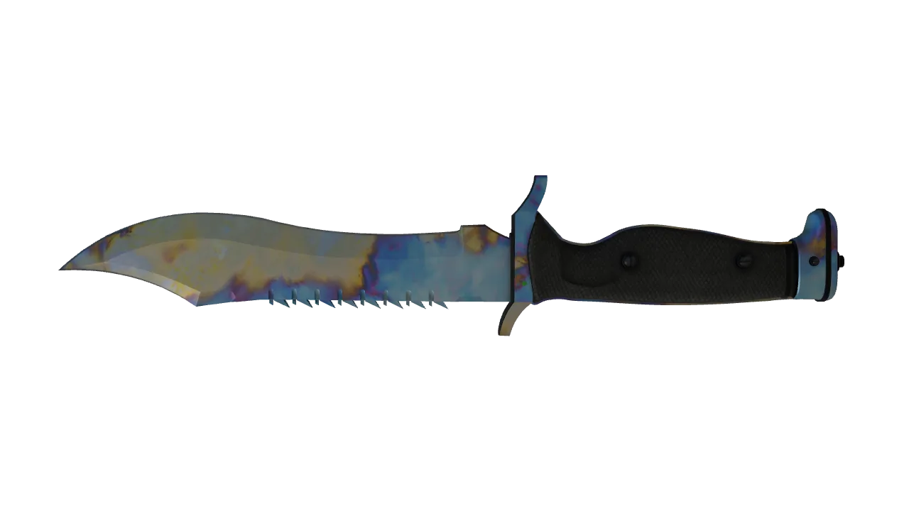 Bowie Knife | Case Hardened seed #618, back