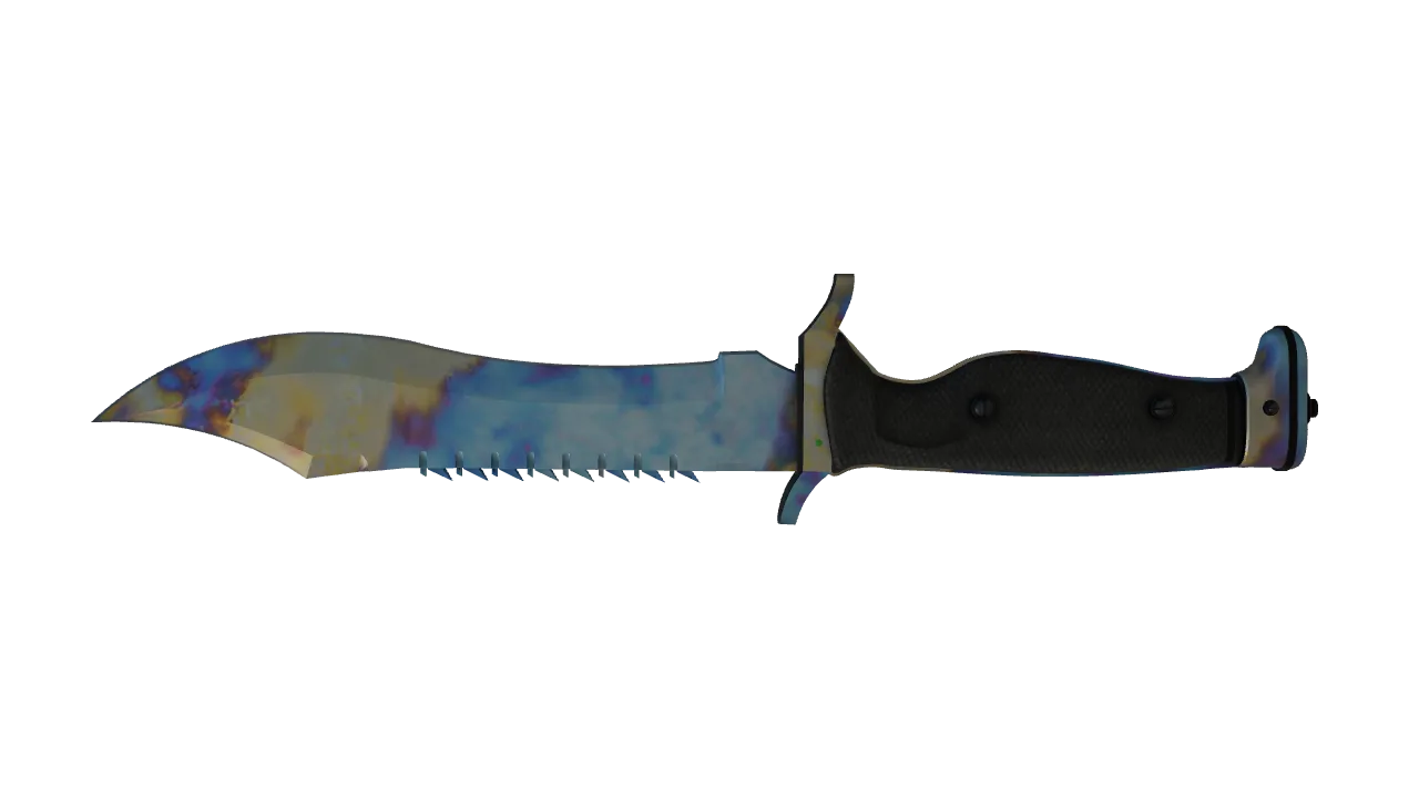 Bowie Knife | Case Hardened seed #629, back