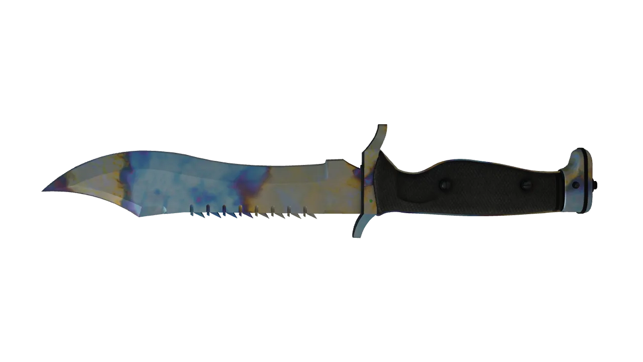 Bowie Knife | Case Hardened seed #630, back