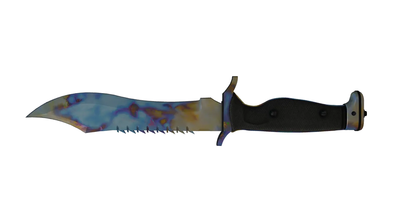 Bowie Knife | Case Hardened seed #642, back