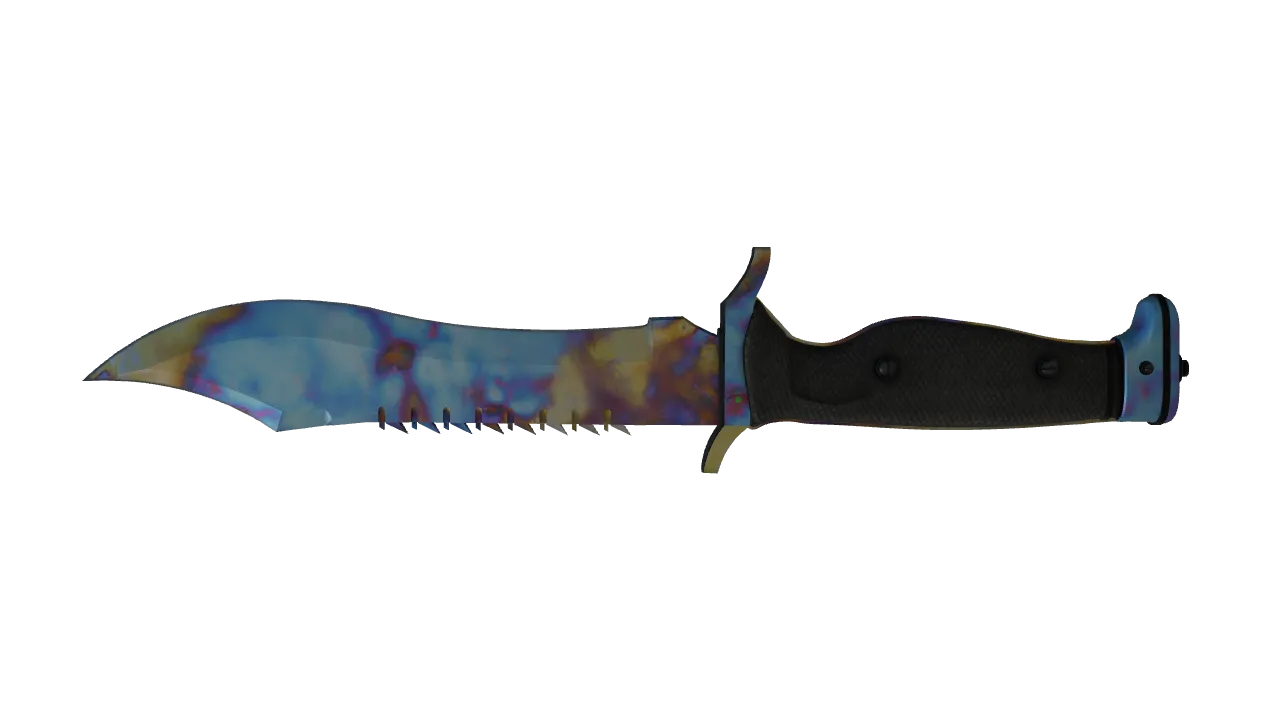 Bowie Knife | Case Hardened seed #655, back