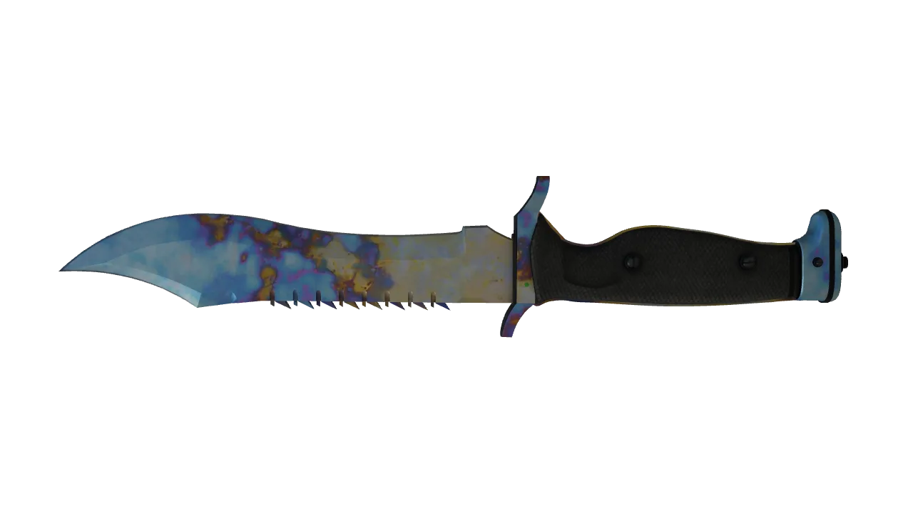 Bowie Knife | Case Hardened seed #664, back