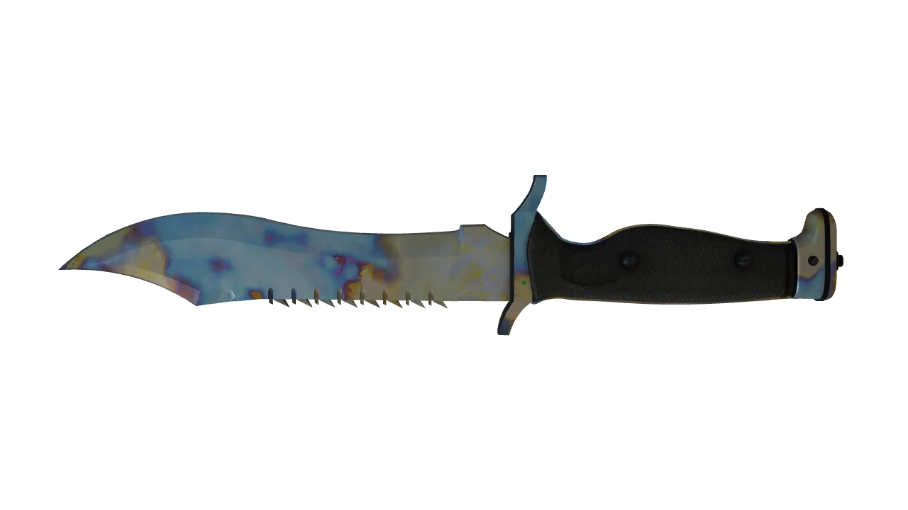 Bowie Knife | Case Hardened seed #67, back