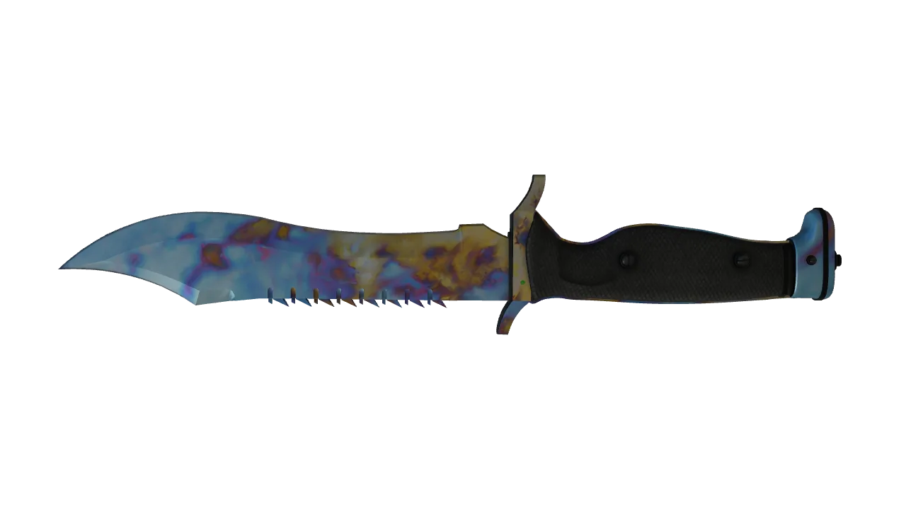 Bowie Knife | Case Hardened seed #694, back