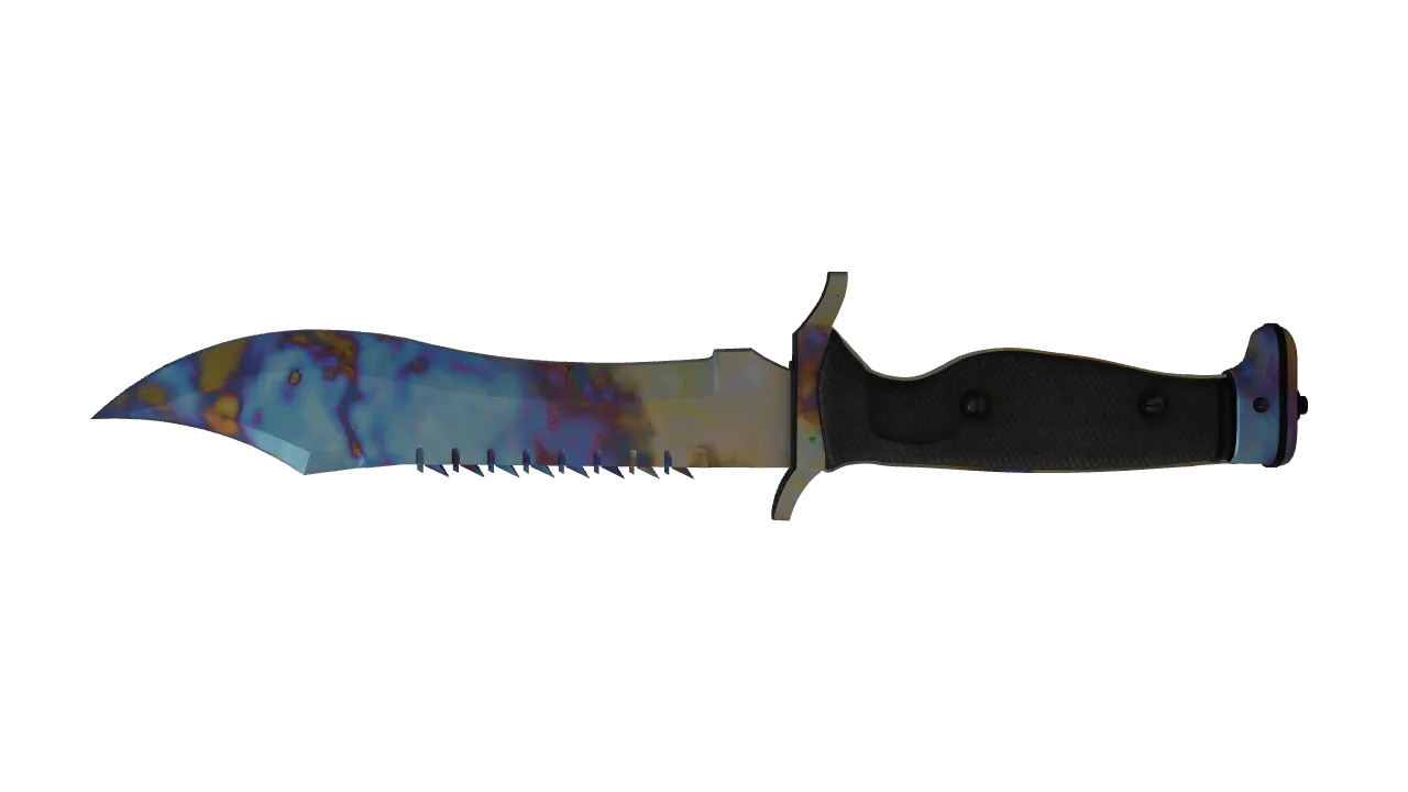 Bowie Knife | Case Hardened seed #717, back