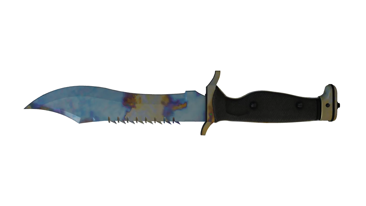 Bowie Knife | Case Hardened seed #720, back