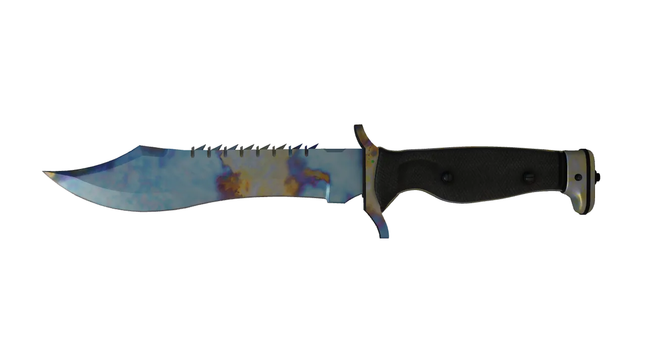Bowie Knife | Case Hardened seed #720, front