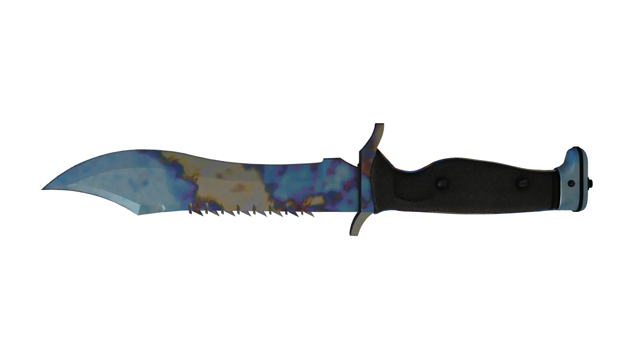 Bowie Knife | Case Hardened seed #73, back