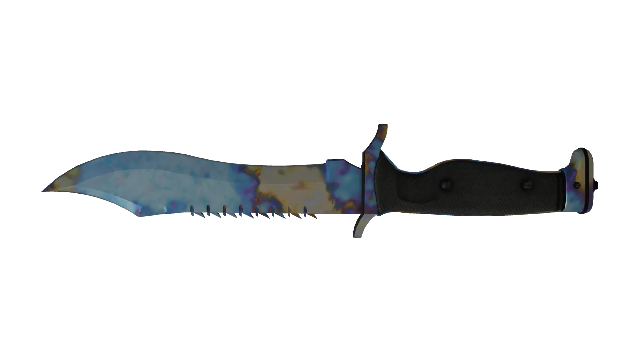 Bowie Knife | Case Hardened seed #749, back