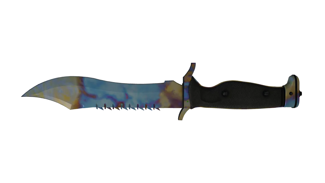 Bowie Knife | Case Hardened seed #753, back