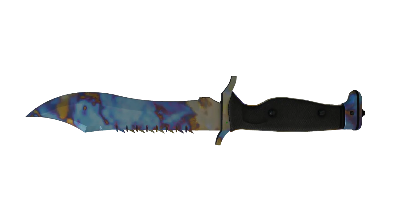 Bowie Knife | Case Hardened seed #767, back