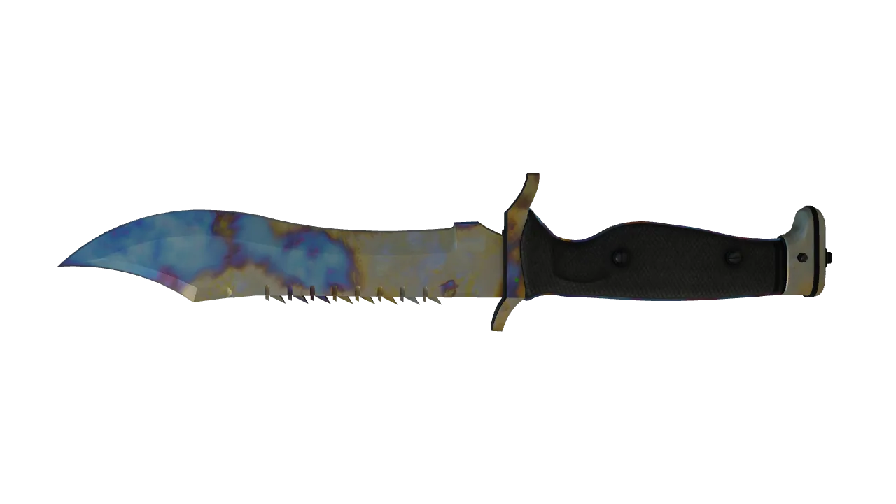 Bowie Knife | Case Hardened seed #773, back