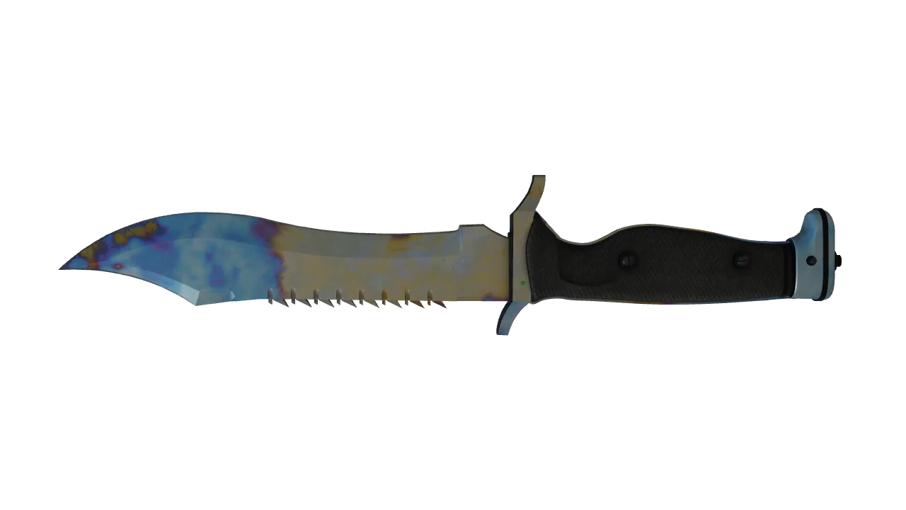 Bowie Knife | Case Hardened seed #776, back