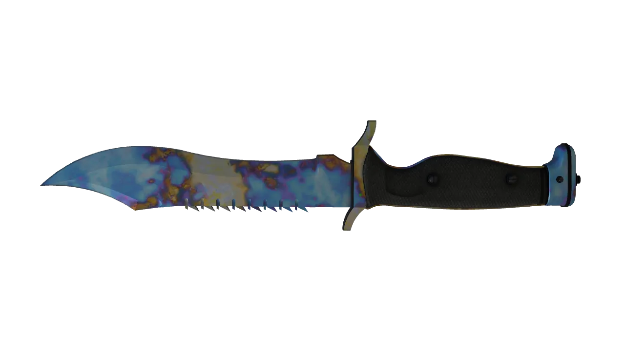 Bowie Knife | Case Hardened seed #782, back