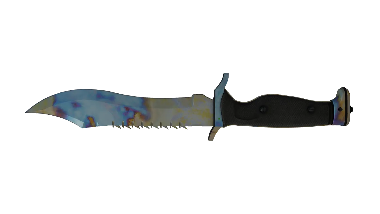 Bowie Knife | Case Hardened seed #797, back