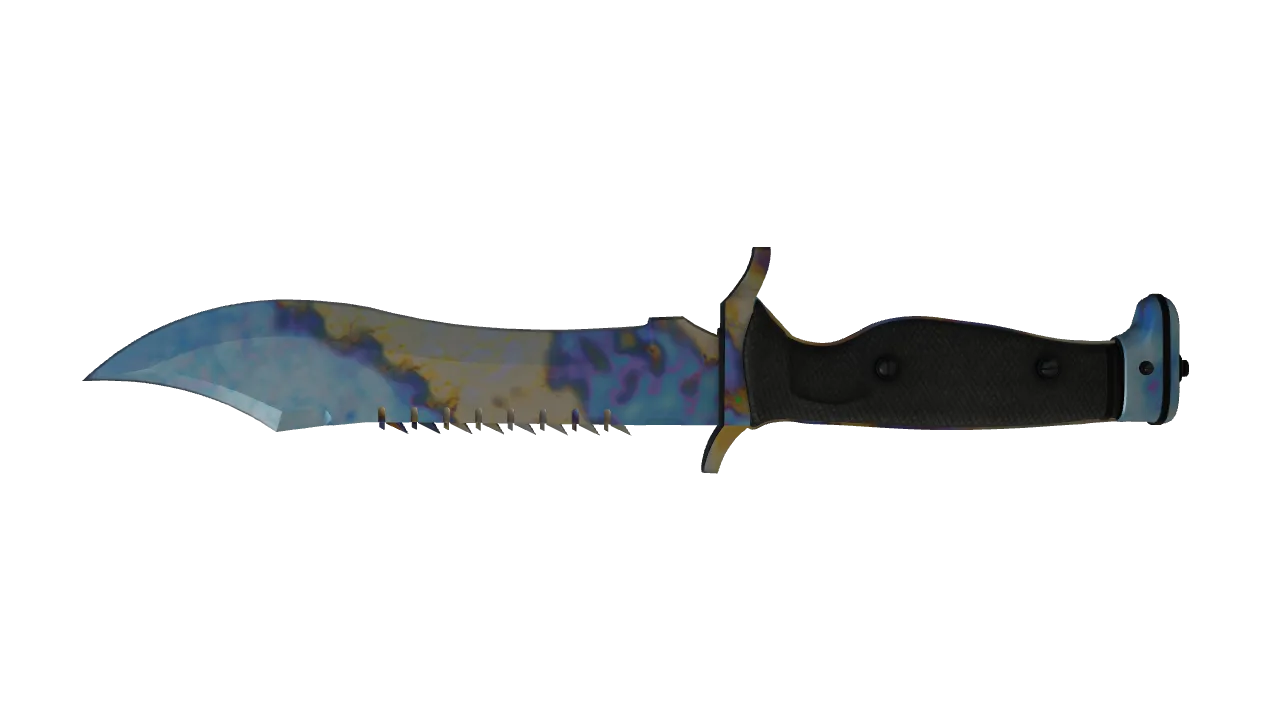 Bowie Knife | Case Hardened seed #798, back