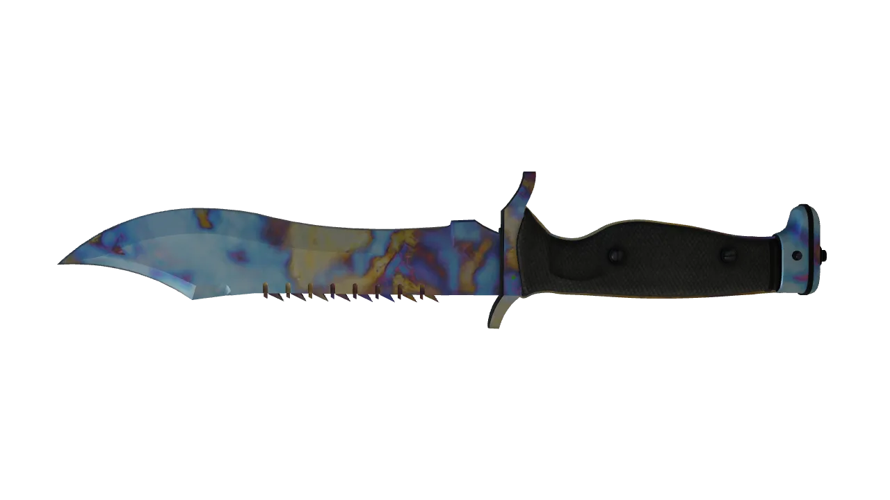 Bowie Knife | Case Hardened seed #809, back