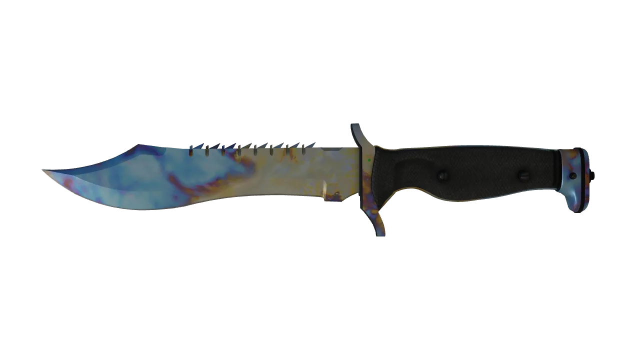 Bowie Knife | Case Hardened seed #811, front