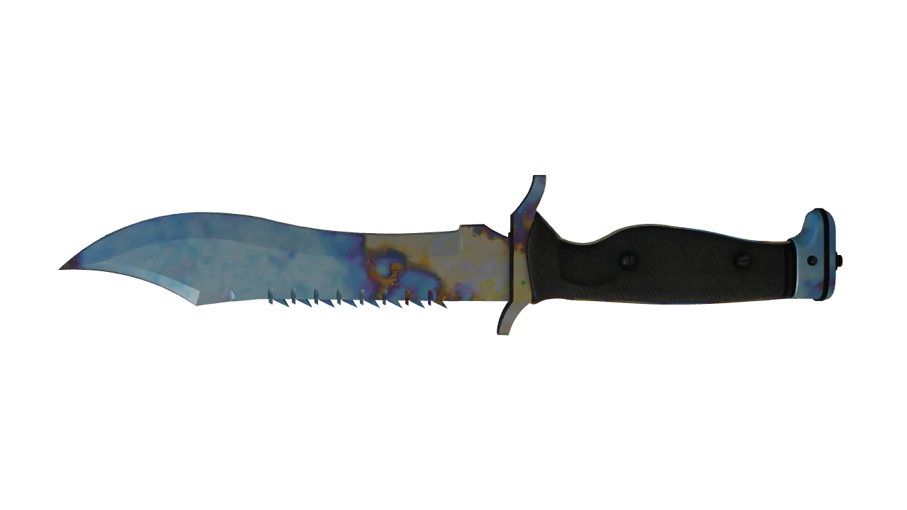 Bowie Knife | Case Hardened seed #838, back