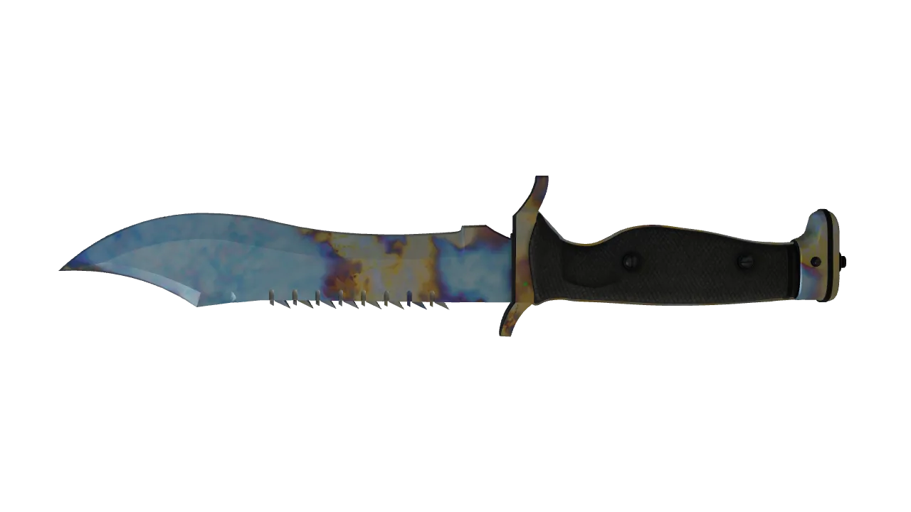 Bowie Knife | Case Hardened seed #839, back
