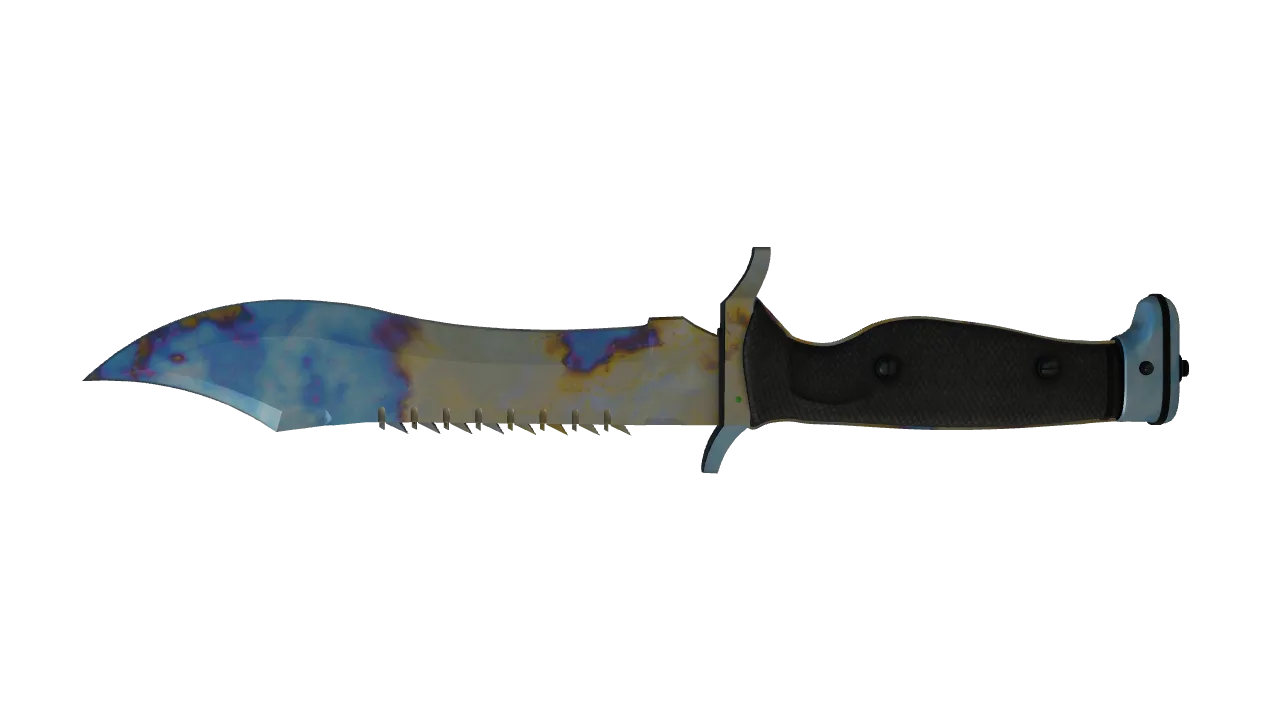 Bowie Knife | Case Hardened seed #853, back