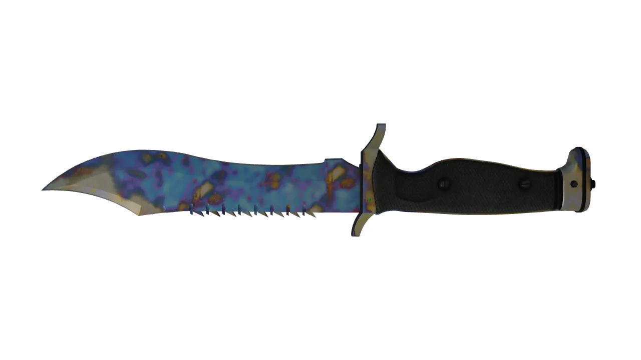Bowie Knife | Case Hardened seed #872, back
