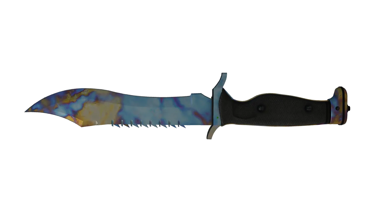 Bowie Knife | Case Hardened seed #880, back