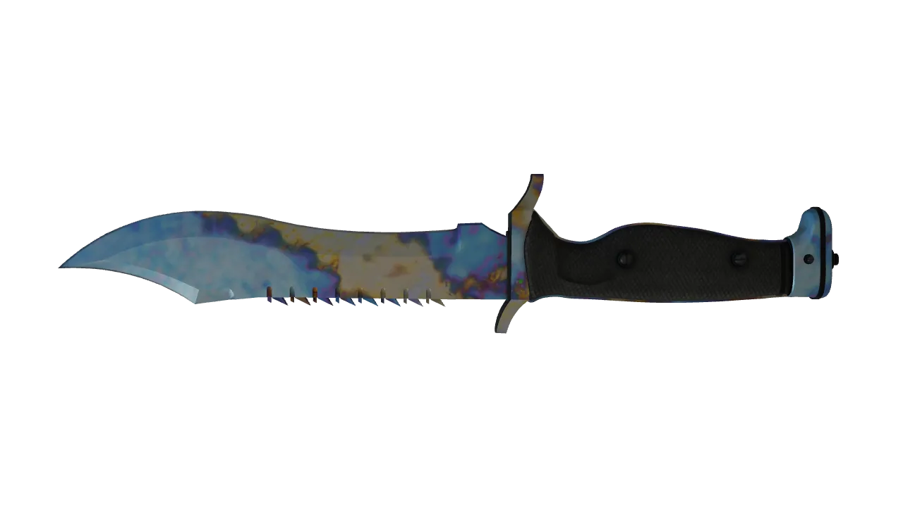 Bowie Knife | Case Hardened seed #891, back