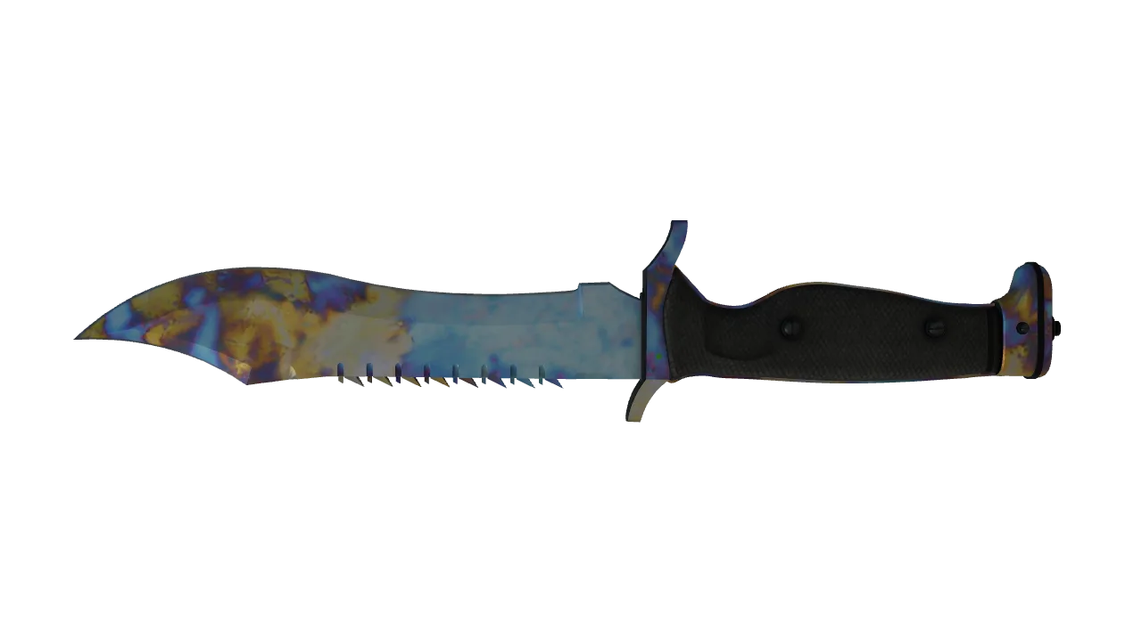 Bowie Knife | Case Hardened seed #898, back