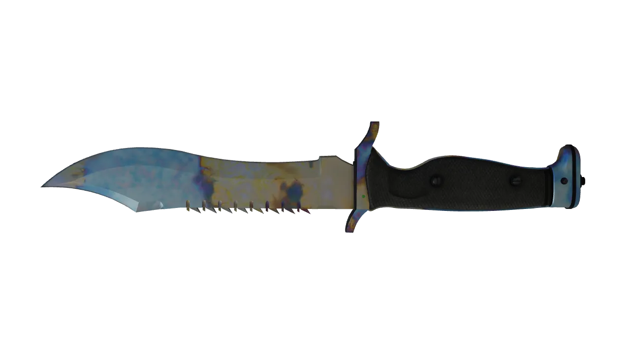 Bowie Knife | Case Hardened seed #902, back